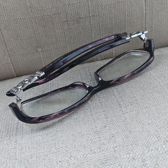 Michael Kors Women Eyeglasses Frame Purple Marble MK217 52[]16 130 Glasses - Picture 4 of 11